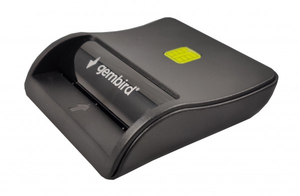 CRDR-CT400 ** Gembird Smart card reader USB 2.0 Citac za licne karte, saobracajne, bankarske (599)