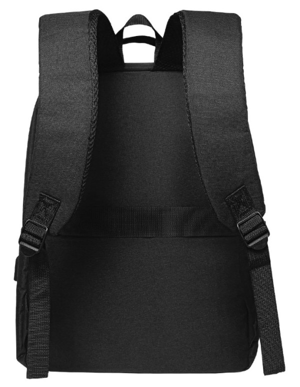 Ranac poslovni MARTIN Crni za laptop 15,6inc 42x34x12cm USB konektor