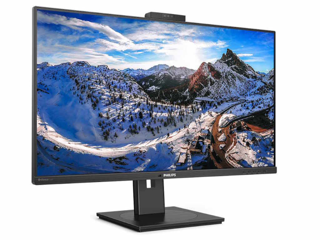 Philips Monitor PHILIPS 326P1H/00 31.5″/IPS/2560×1440/75Hz/4ms GtG/HDMIx2,DP,USB,LAN/pivot,visina/kamera