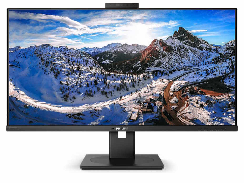 Philips Monitor PHILIPS 326P1H/00 31.5″/IPS/2560×1440/75Hz/4ms GtG/HDMIx2,DP,USB,LAN/pivot,visina/kamera