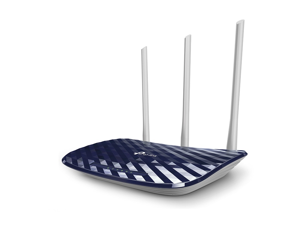 TP-Link Bežicni ruter TP-LINK ARCHER C20 Wi-Fi/AC750/433Mbps/300Mbps/1xWAN 4xLAN/3 antene