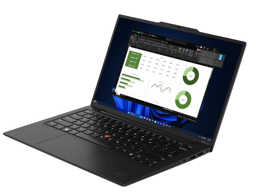 Lenovo Laptop LENOVO ThinkPad X1 Carbon G12 Win11 Pro/14″ WUXGA/U7-155U/32GB/1TB/FPR/backlit ENG/crna