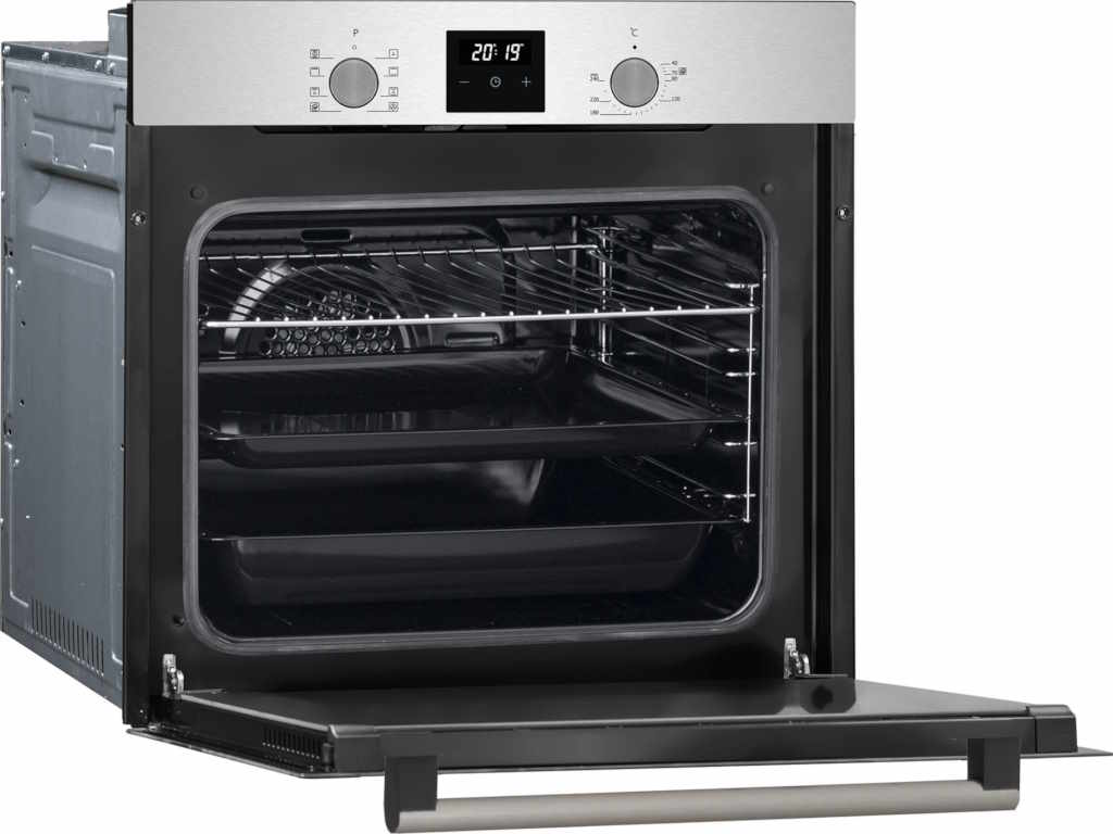 Tesla WG Ugradna rerna TESLA BO850SX ventilatorska/60L/mehanicka/inox