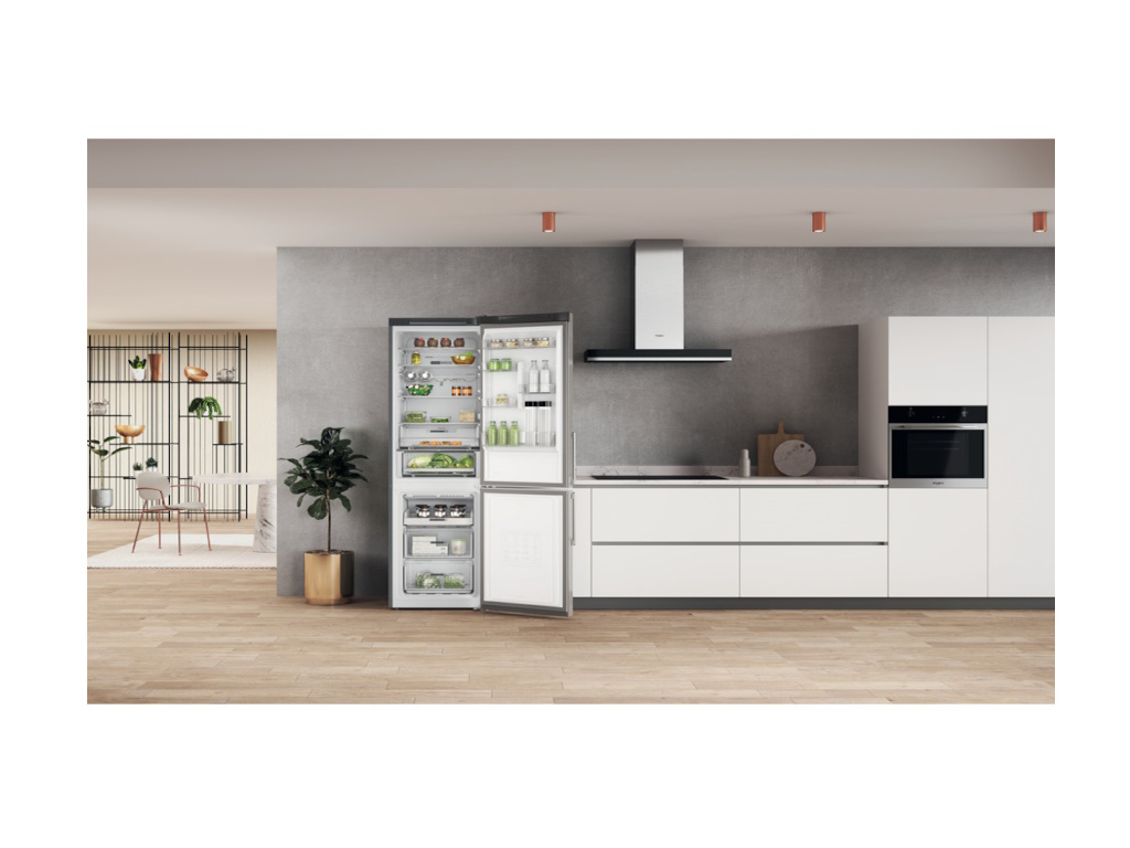 Whirlpool Frižider WHIRLPOOL W7X 82I OX samostojeći/kombinovani/231+104L/191,2×59,6×67,8/Frost free/inox