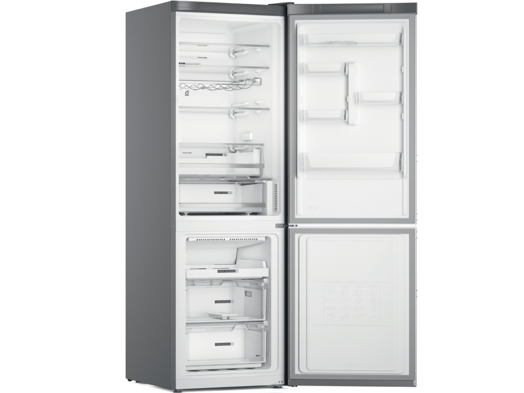 Whirlpool Frižider WHIRLPOOL W7X 82I OX samostojeći/kombinovani/231+104L/191,2×59,6×67,8/Frost free/inox