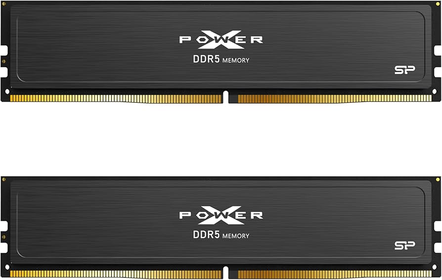 Silicon Power DDR5 32GB (2x16GB) 6000MT/s [XPOWER Pulse] CL36 1.35V UDIMM, XMP3.0 & EXPO, w/Heatsink, Memory Kit