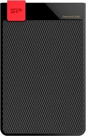 Silicon Power Portable HDD 2TB, Diamond D30, USB 3.2 Gen.1, IPX4 Protection, Black