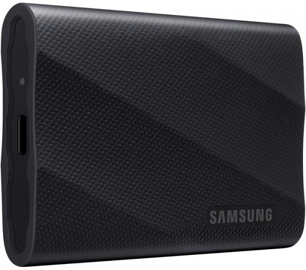 Samsung Portable SSD 4TB, T9, USB 3.2 Gen.2×2 (20Gbps), [Sequential Read/Write: Up to 2,000 MB/sec /Up to 2,000 MB/sec], Up to 3-meter drop resistant, Black