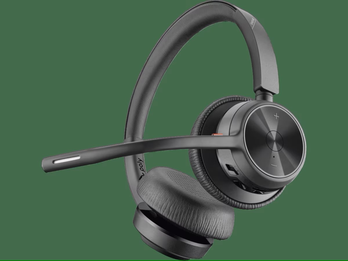 HP Poly HP Poly Voyager 4320 USB-A Headset +BT700 dongle, Black, 2yw