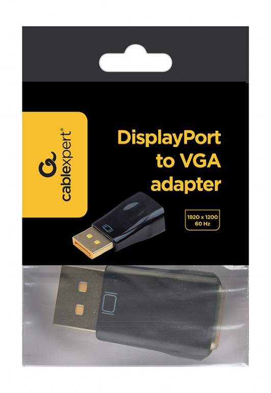 Gembird DisplayPort to VGA adapter, black