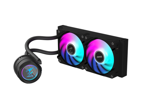 Gigabyte AORUS 240mm, 330-degree Rotatable water block design, Intel 115x,1200,1700,1851, AMD AM5, AM4,