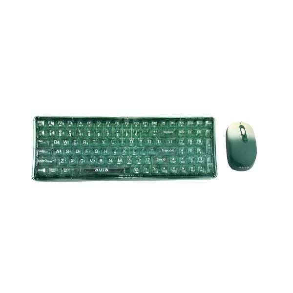 AULA Tastatura i mis Aula AC210 Green combo, 2.4G
