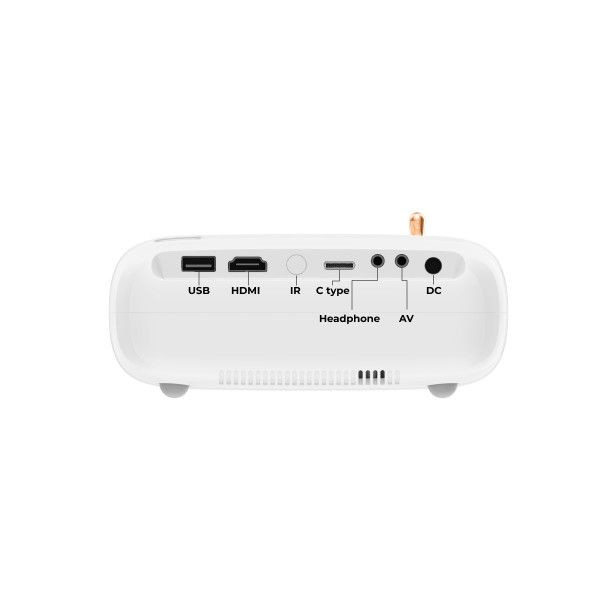 MAXBOX Projektor MAXBOX mini HQ2-A V2 +torba,Android