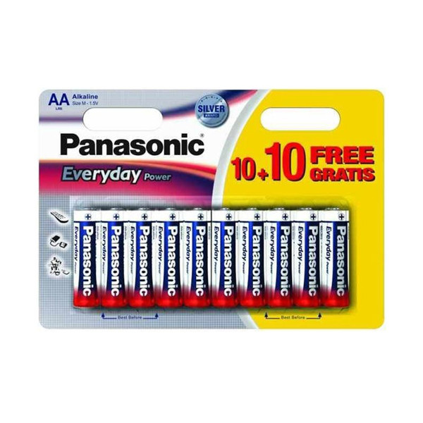 PANASONIC Baterije Panasonic LR6EPS/20BW-AA