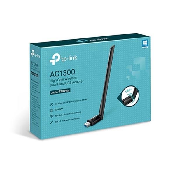 TP-LINK WLan USB TP-Link ARCHER T3U Plus AC1300