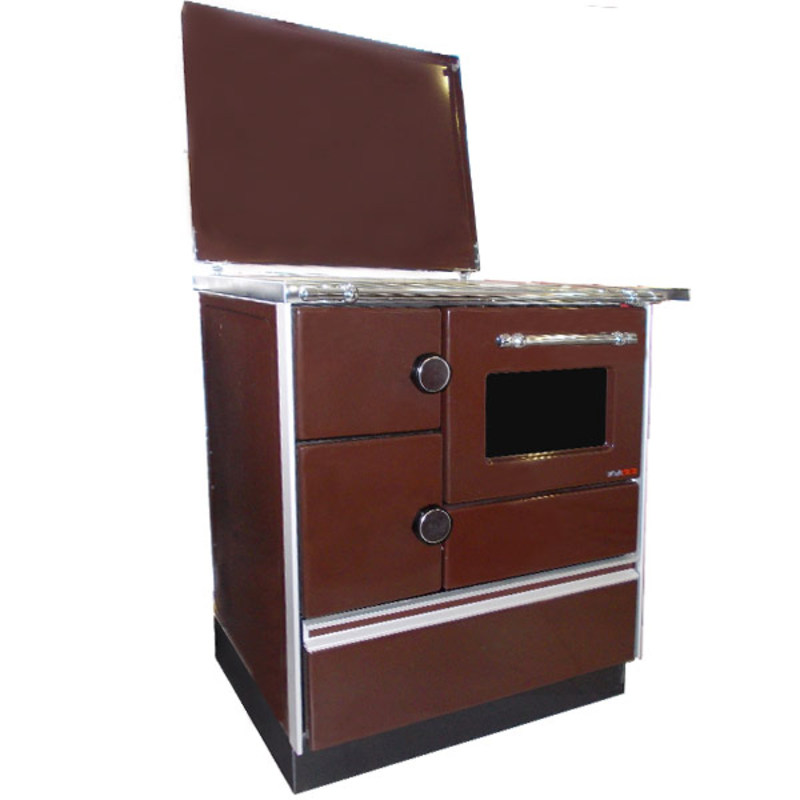 Alfa Plam Šporet na čvrsto gorivo, Alfa Plam 70H LB Termo, braon, desni