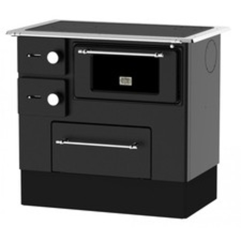 Alfa Plam Šporet na čvrsto gorivo Alfa Plam R46 Elegant 2RŠ, antracit, desni