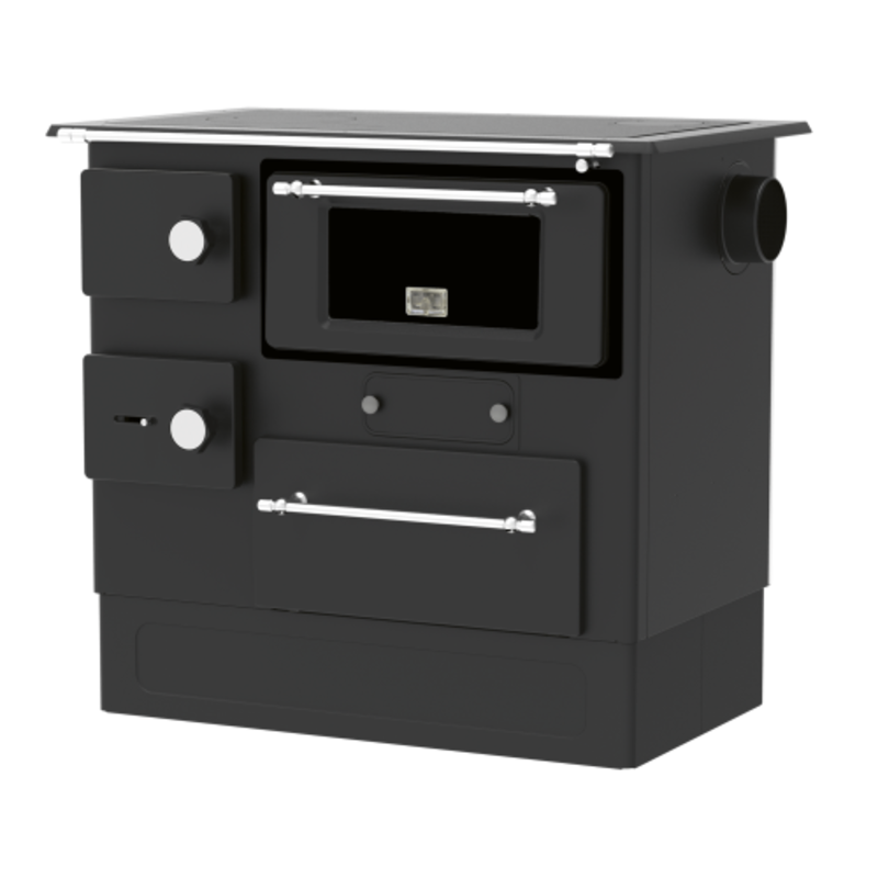 Alfa Plam Šporet na čvrsto gorivo Alfa Plam R 46 regular ECO, antracit,desni