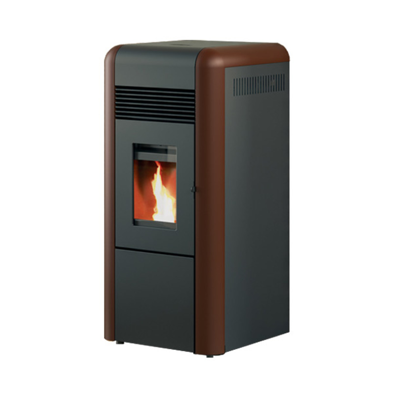 Alfa Plam Peć na pelet za etažno grejanje Alfa Plam Dino 27kW, bronza