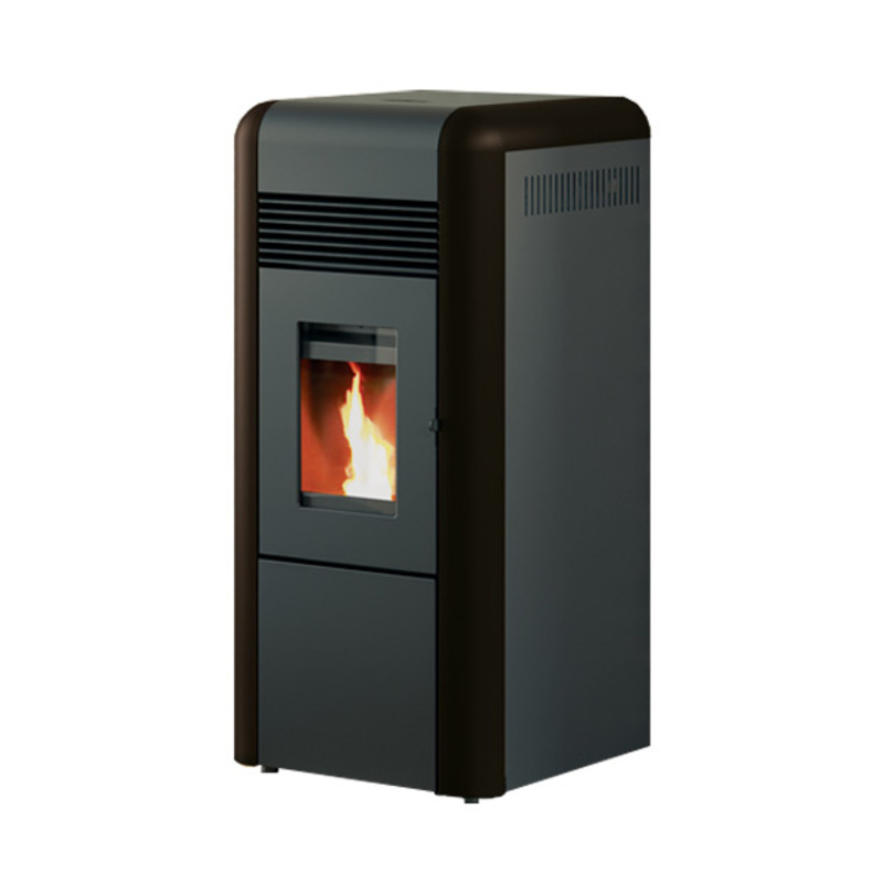 Alfa Plam Peć na pelet za etažno grejanje Alfa Plam Dino 27kW, crna