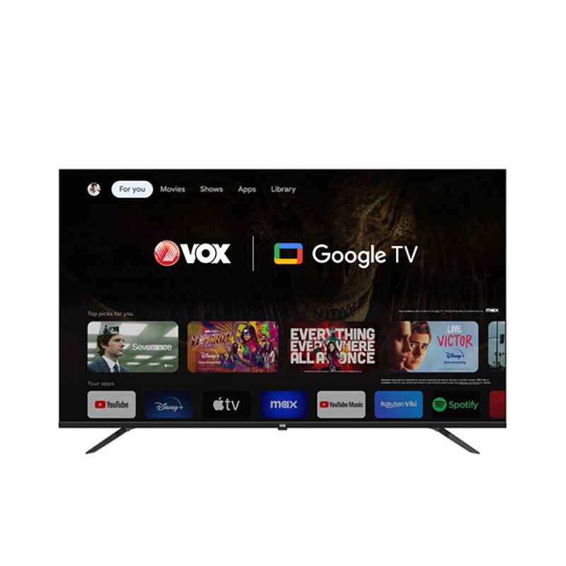 Vox Televizor Vox 55GOU080B Smart, LED, 4K UHD, 55″(140cm), DVB-T2/C/S2
