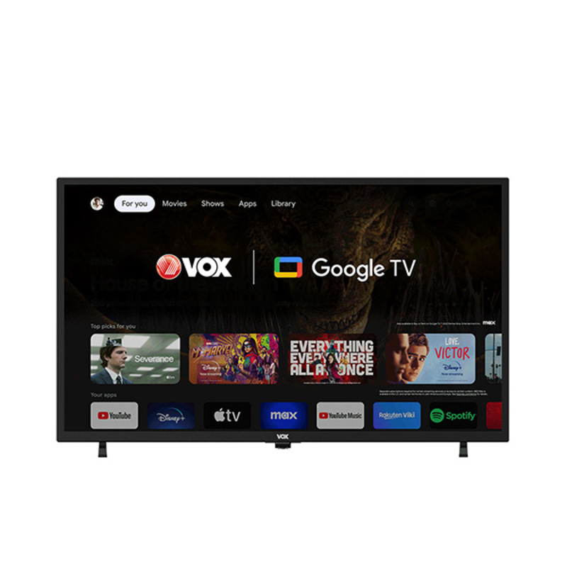 Vox Televizor Vox 32GOH050B Smart, LED, HD Ready, 32″(81cm), DVB-T2/C/S2