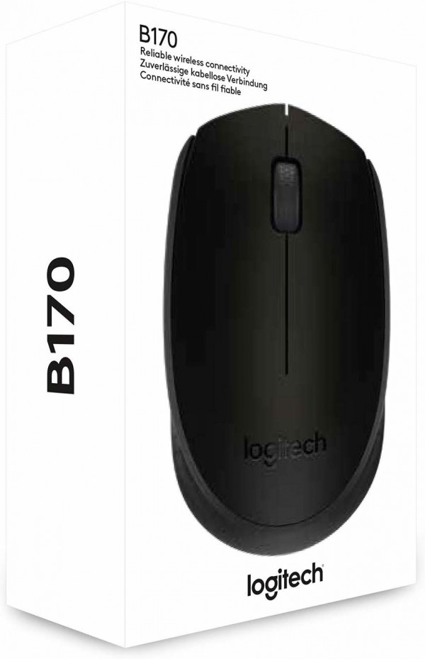 Logitech Miš Wireless Logitech B170 for business 910-004798