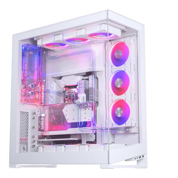 Phanteks Kućište Phanteks PHANTEKS NV7 E-ATX D-RGB White, PH-NV723TG_DMW01