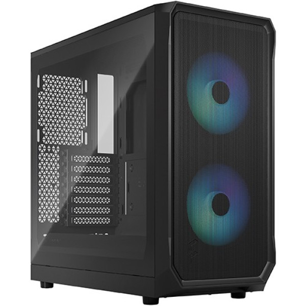 Fractal Design Kućište Fractal Design Focus 2 RGB Black TG Clear Tint, FD-C-FOC2A-03