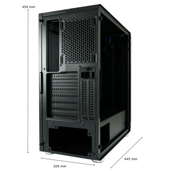 LC Power Kućište LC Power LC-702B-ON Skyscraper_X Gaming mATX
