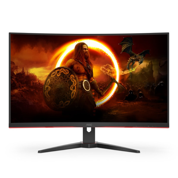 AOC Monitor 31.5″ AOC C32G2ZE/BK VA 1920×1080/240Hz/1ms/2xHDMI/DP/FreeSync
