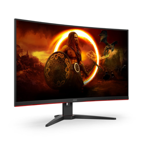 AOC Monitor 31.5″ AOC C32G2ZE/BK VA 1920×1080/240Hz/1ms/2xHDMI/DP/FreeSync