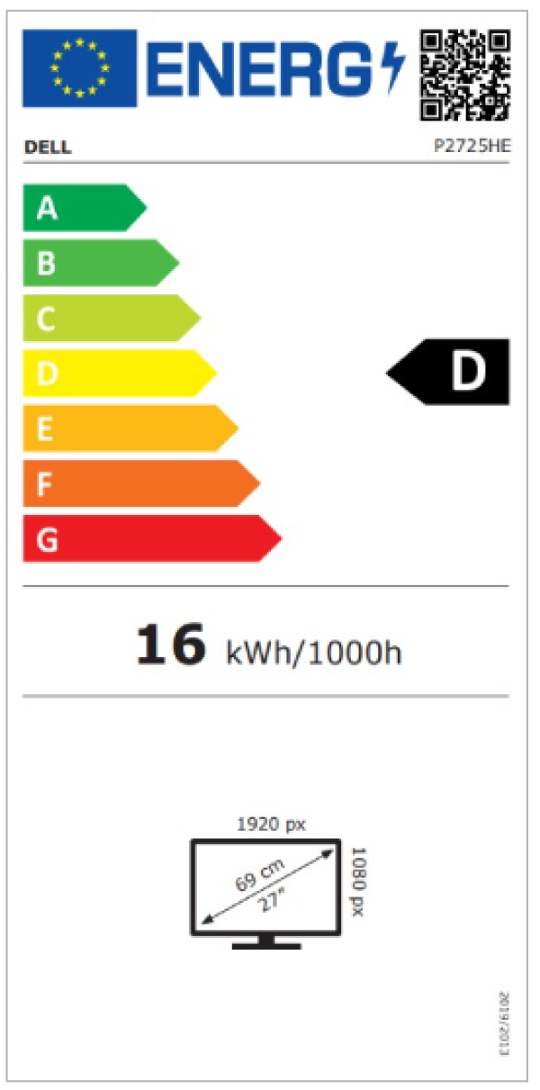 Dell Monitor 27″ Dell P2725HE IPS 1920×1080/100Hz/5ms/HDMI/DP/USB/RJ45