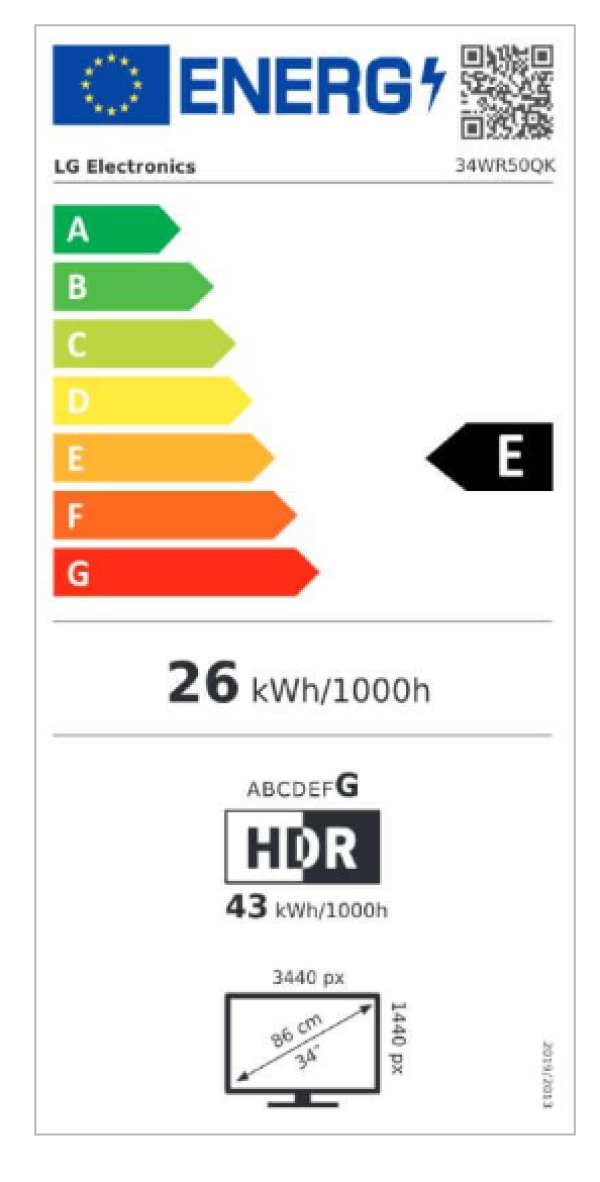 LG Monitor 34″ LG 34WR50QK-B VA 3440×1440/100Hz/5ms/2xHDMI/DP
