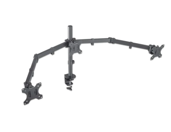 Manhattan Stoni nosač za 3 monitora Manhattan 461658 13″-27″