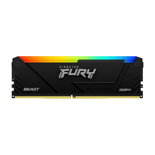 Kingston RAM DDR4 16GB 3200MHz Kingston FURY BEAST RGB KF432C16BB12A/16