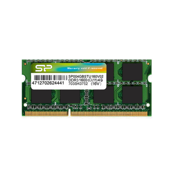 SILICON POWER RAM SODIMM DDR3 8GB 1600MHz Silicon Power SP008GBSTU160N02
