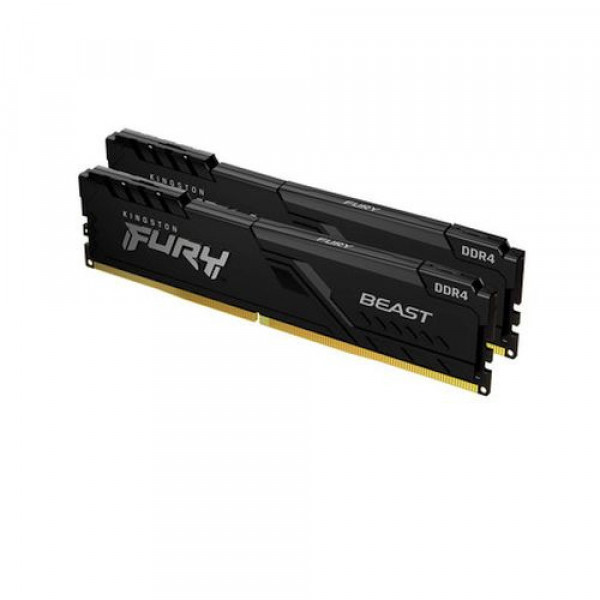 Kingston RAM KINGSTON DDR4 32GB 3200MHz (2×16) FURY Beast KF432C16BBK2/32