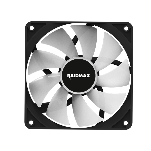 Raidmax Raidmax 4x 120mm X-AIR ARGB fans Crni, NVX120FBDC4
