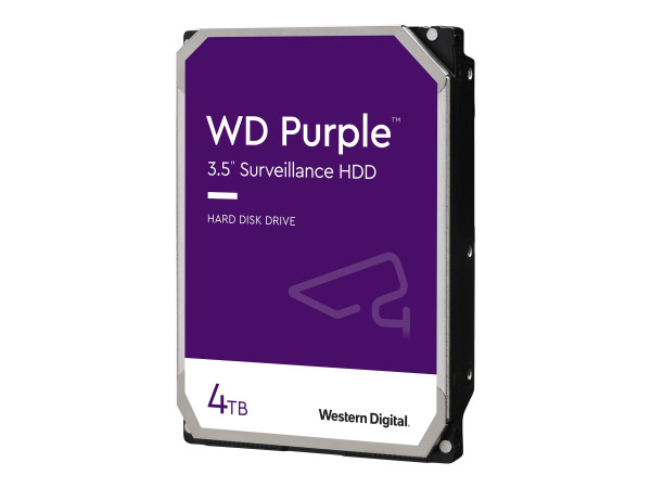 WD HDD WD 4TB WD43PURZ SATA3 256MB Purple Surveillance