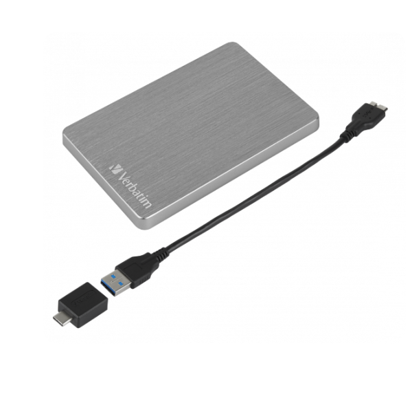 Verbatim HDD E2.5″ Verbatim 1TB USB 3.2 Store’n’Go 53662, Space grey