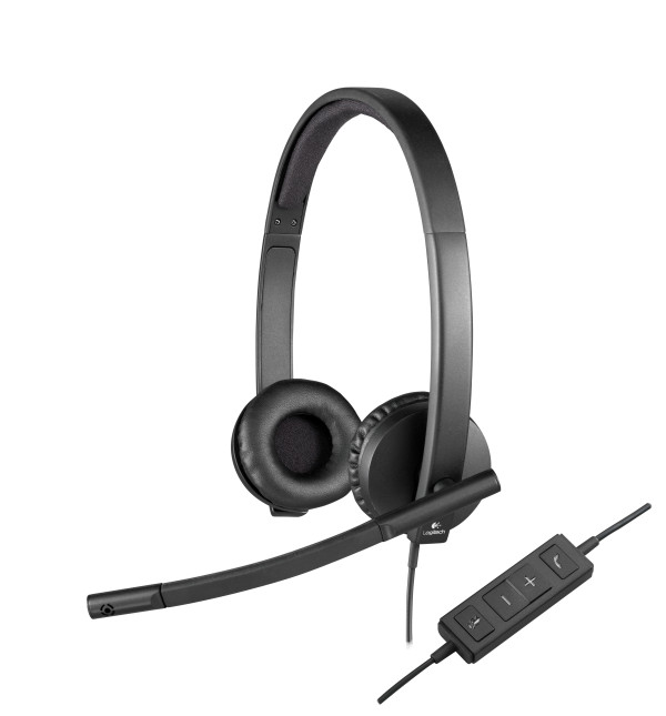 Logitech Slušalice sa mikrofonom Logitech H570e Stereo Headset 981-000575