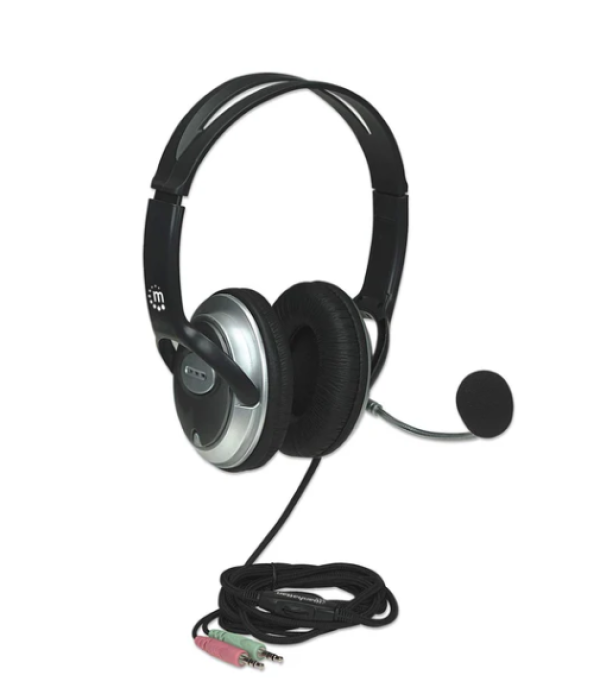 Manhattan Slušalice sa mikrofonom Manhattan Classic 175555, black