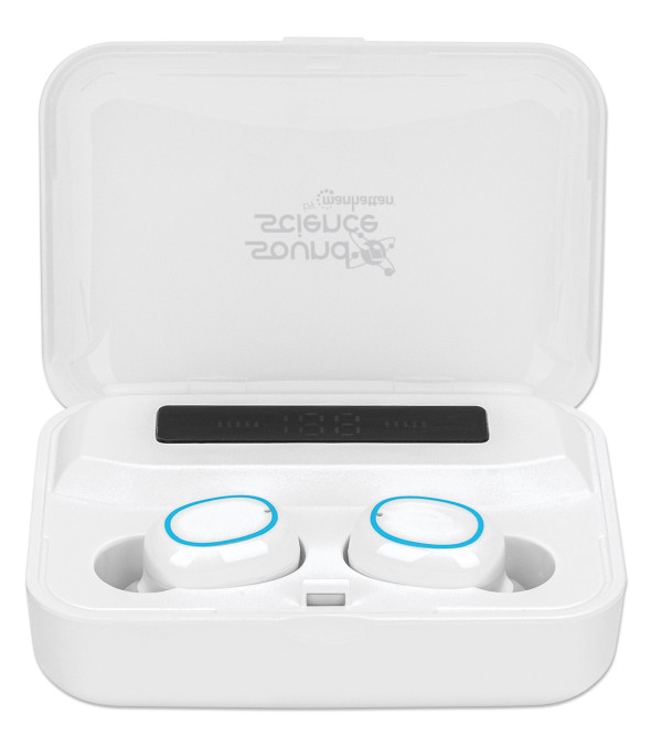 Manhattan Slušalice TWS Manhattan 180399 Bluetooth 5.0 bele