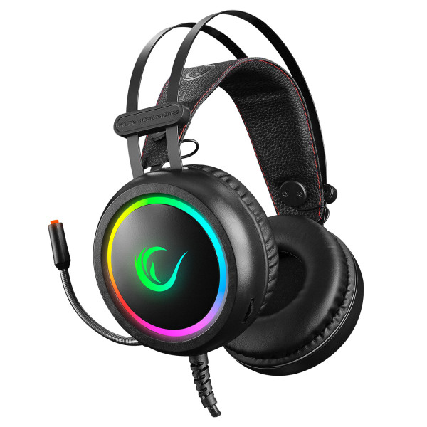 Rampage Slušalice sa mikrofonom Rampage Stormy 7.1 USB crna