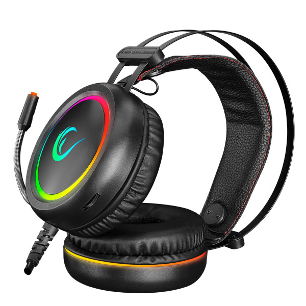 Rampage Slušalice sa mikrofonom Rampage Stormy 7.1 USB crna
