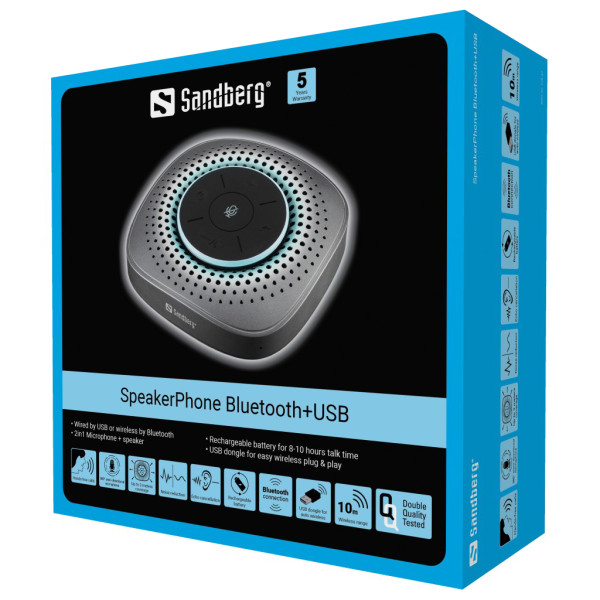 Sandberg Bluetooth+USB speakerfon Sandberg 126-41