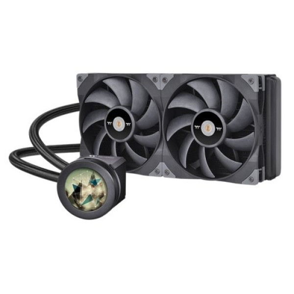 Thermaltake CPU Cooler Thermaltake TOUGHLIQUID Ultra 280 LCD 2.1″ Black, CL-W374-PL14BL-A