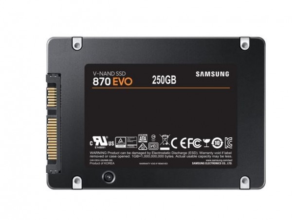 Samsung SSD 2.5″ SATA Samsung 870 EVO 250GB, 560/530MBs MZ-77E250B