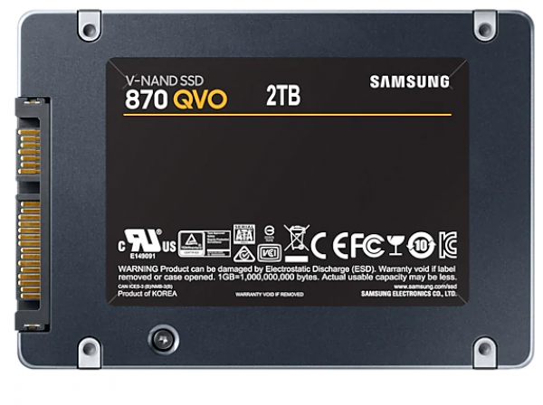 Samsung SSD Samsung 2TB 870 QVO MZ-77Q2T0BW